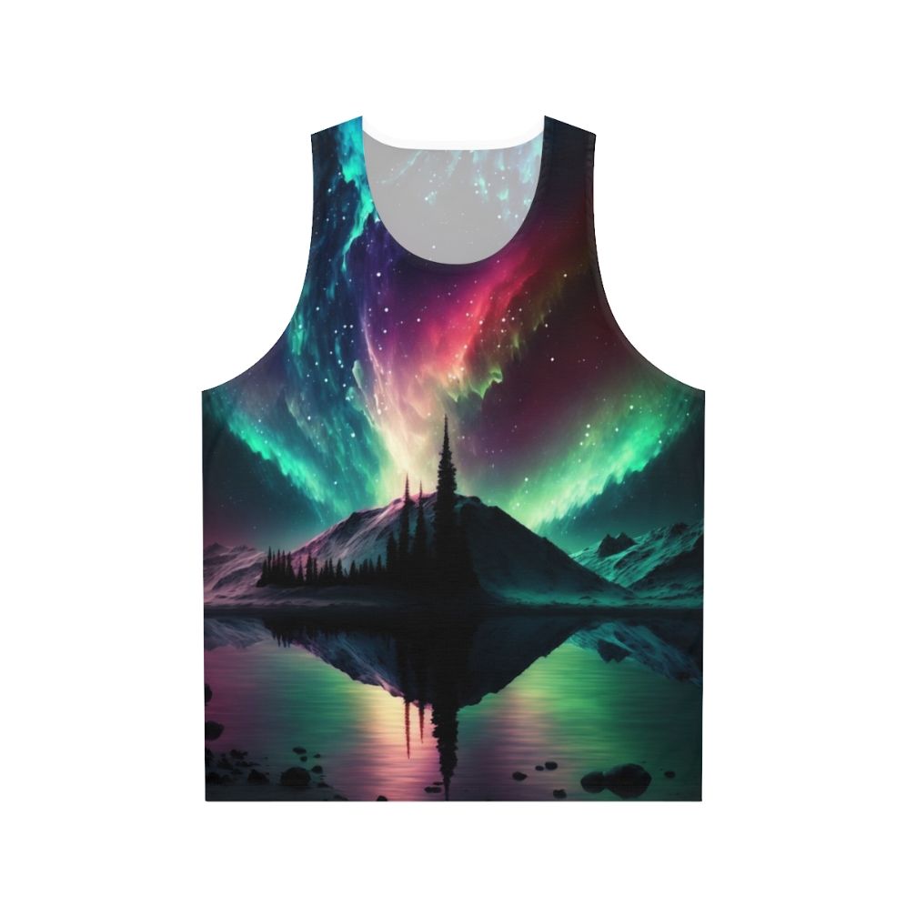 Aurora Borealis Unisex Tank Top