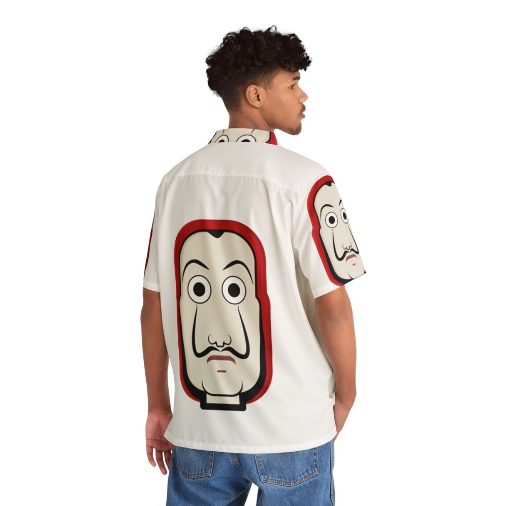 Money Heist Dali Inspired Hawaiian Shirt - People Back