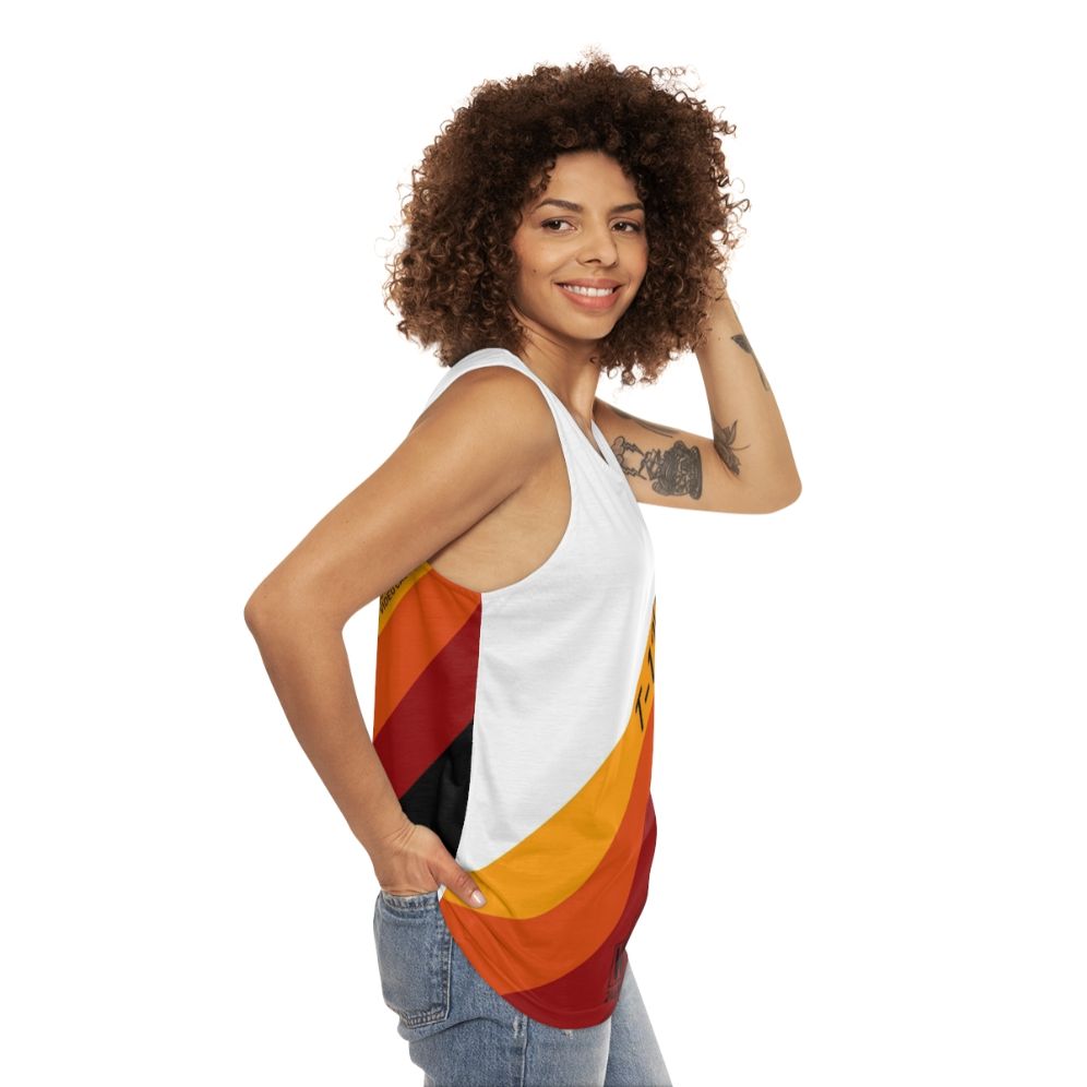 90s vaporwave retro tank top - women side