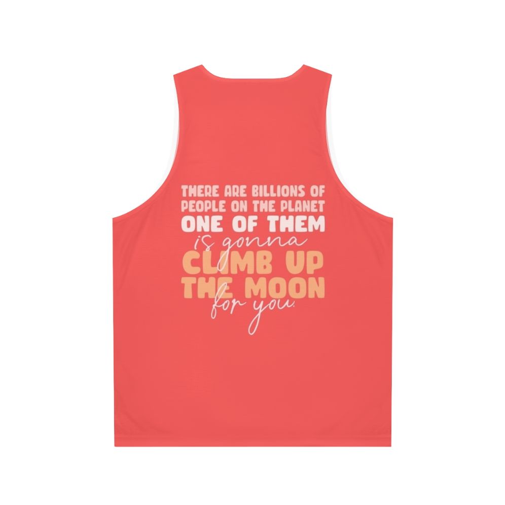 Sex Education Love Quote Unisex Tank Top - Back