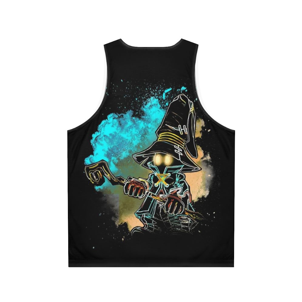 Final Fantasy Black Mage Unisex Tank Top - Back