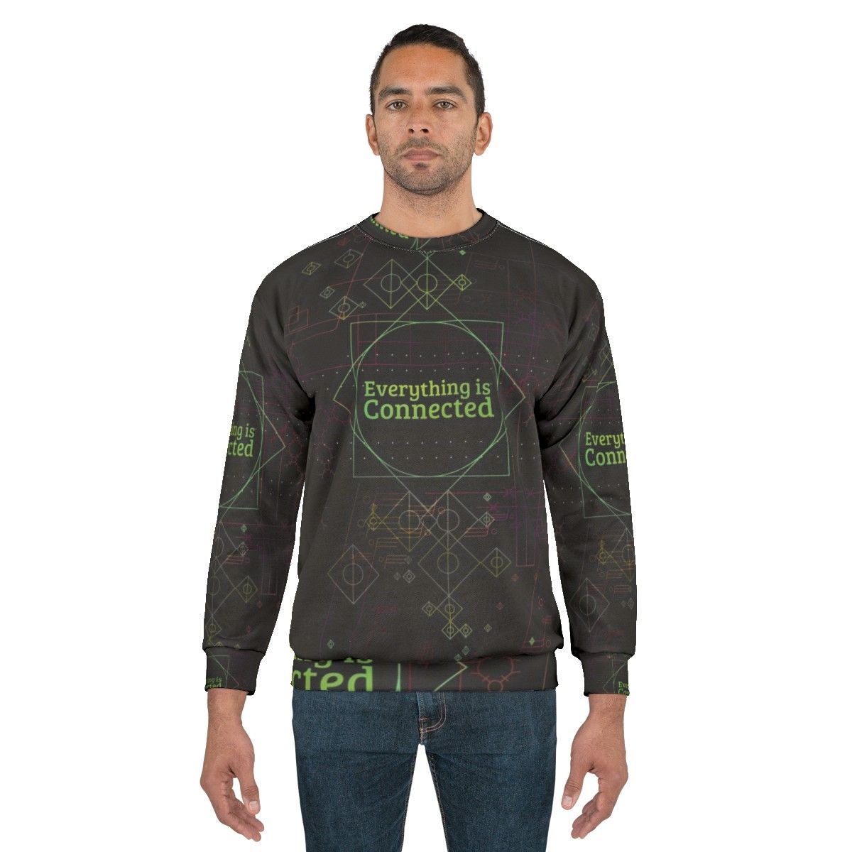 Everything is Connected Dirk Gently Paranormal Investigation Sweatshirt - men