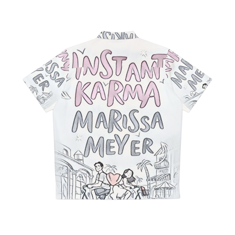 Bookish Instant Karma Hawaiian Shirt - Back