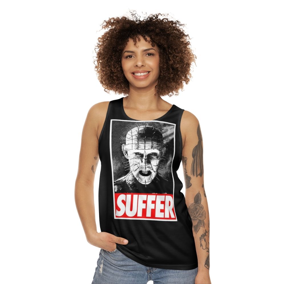 Pinhead Hellraiser Unisex Horror Tank Top - women