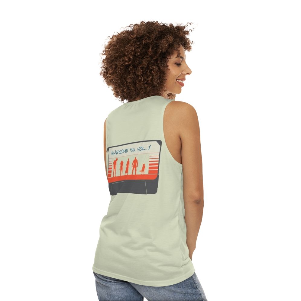 Marvel's Galaxy Guardians Unisex Tank Top - women back