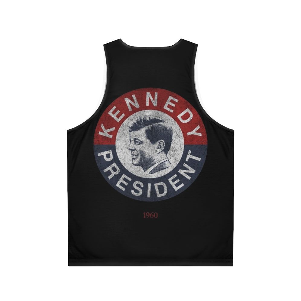 Vintage Kennedy For President Retro Tank Top - Back