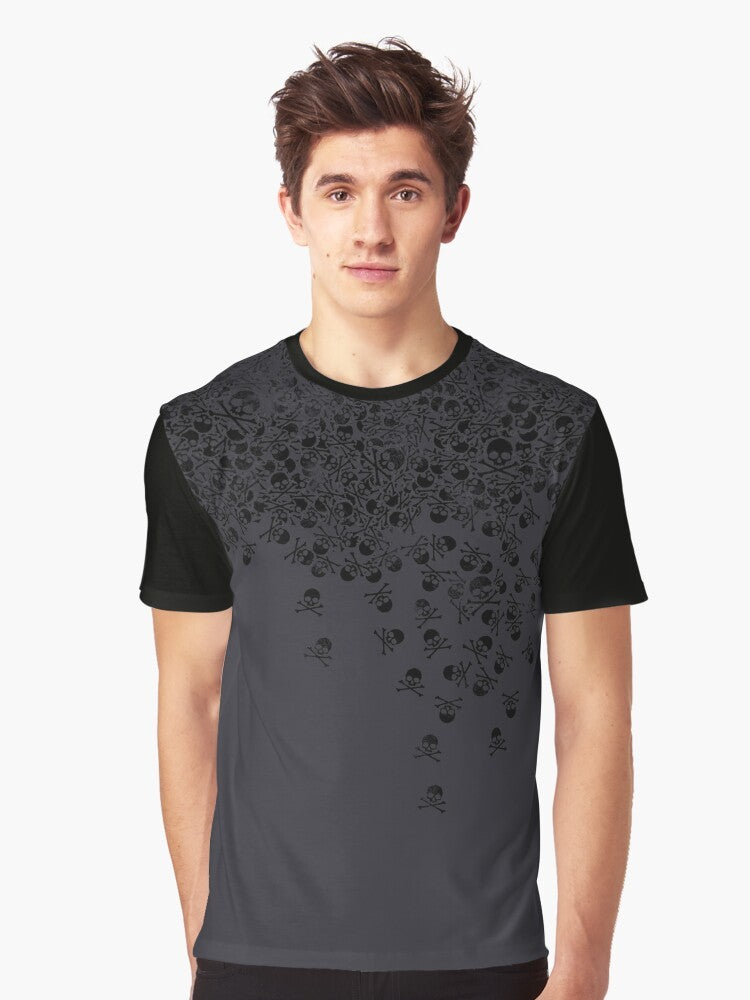 Final Fantasy FFXV Skull and Crossbones Graphic T-Shirt - Men