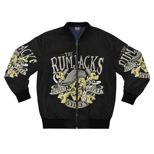 Best Selling The Rumjacks Band Punk Logo Art Album Bomber Jacket