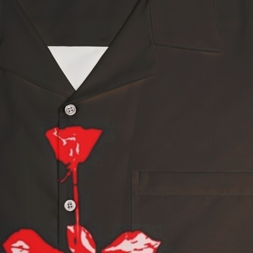 Depeche Mode "Enjoy The Silence" Hawaiian Shirt - Detail