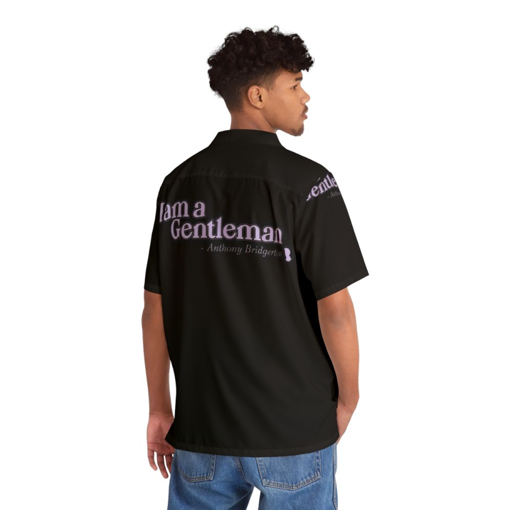 Bridgerton Netflix "I Am A Gentleman" Hawaiian Shirt - People Back