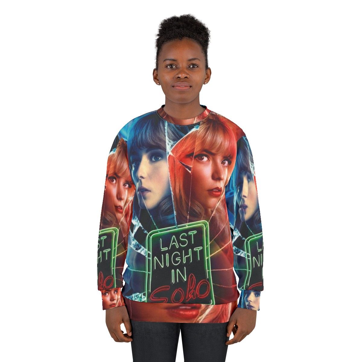 Last Night in Soho' Thriller Horror Sweatshirt - women