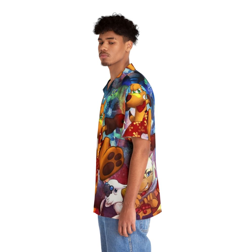 Ty The Tasmanian Tiger HD Hawaiian Shirt - People Left