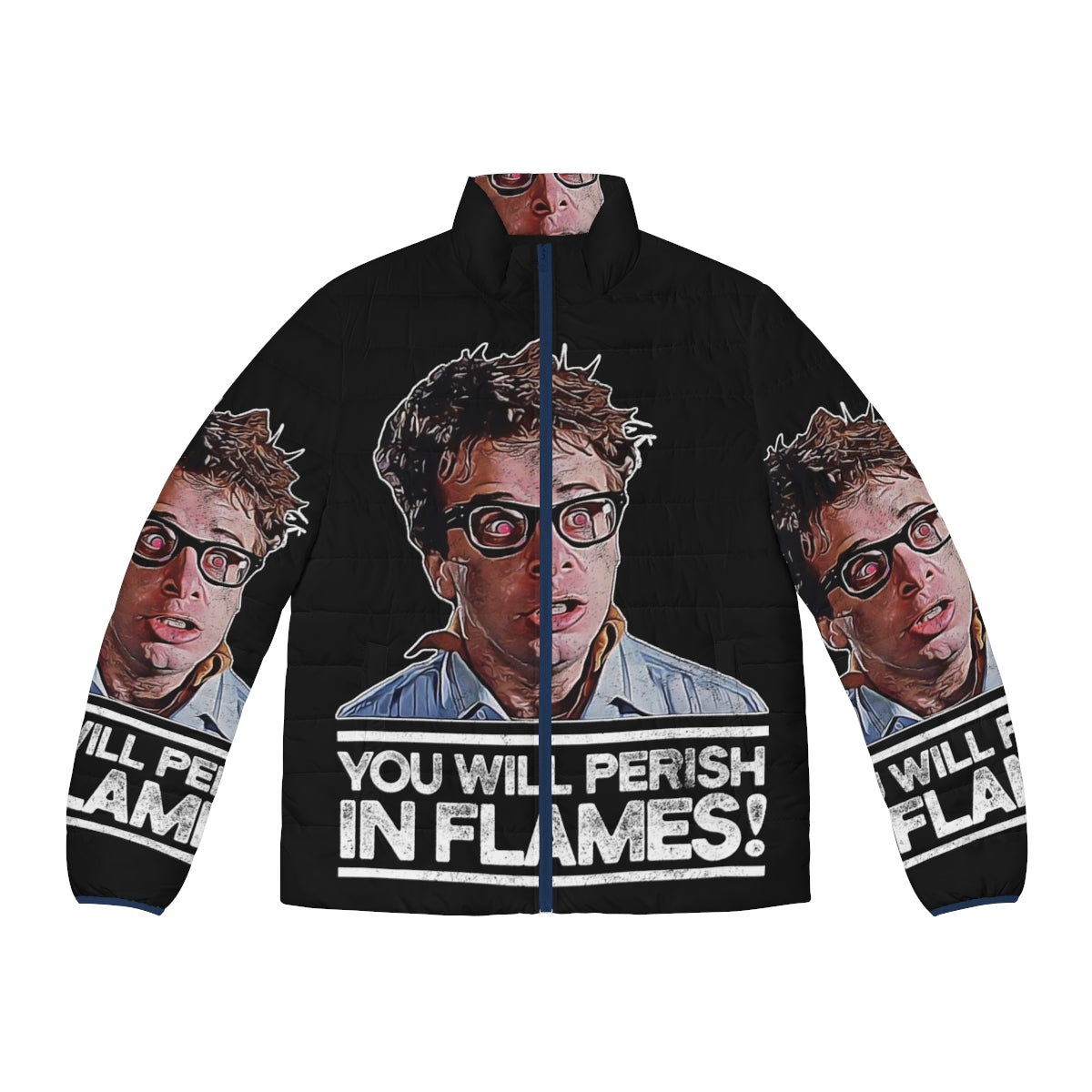 Possessed "You Will Perish in Flames" Puffer Jacket