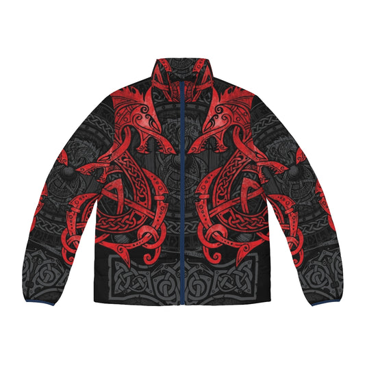 Fenrir Norse Mythology Puffer Jacket