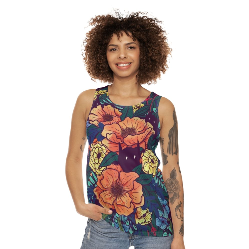 Wild Flowers Unisex Tank Top - women