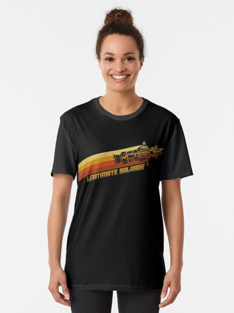 The Expanse Rocinante Sci-Fi Graphic T-Shirt - Women