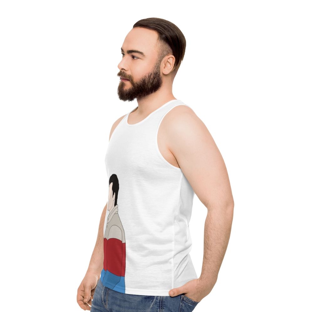 Sex Education Otis Unisex Tank Top - men side