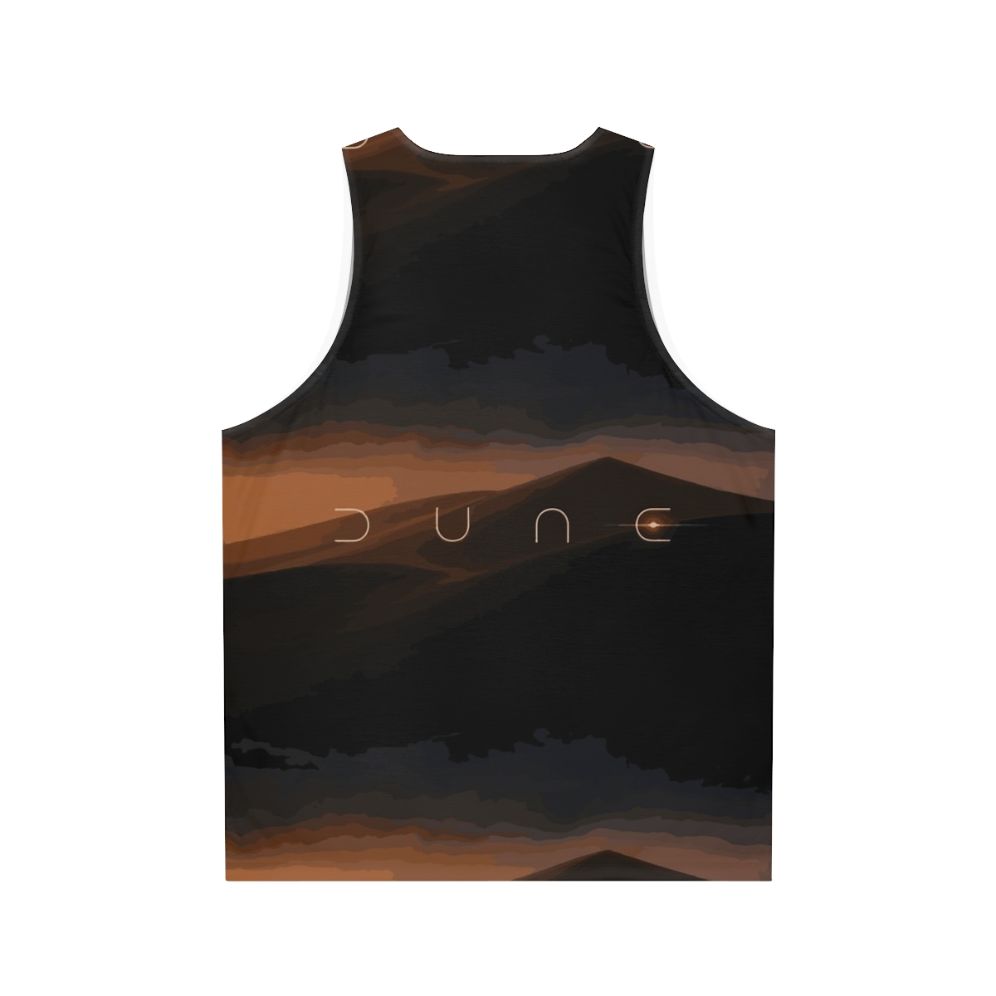 Dune landscape unisex tank top - Back