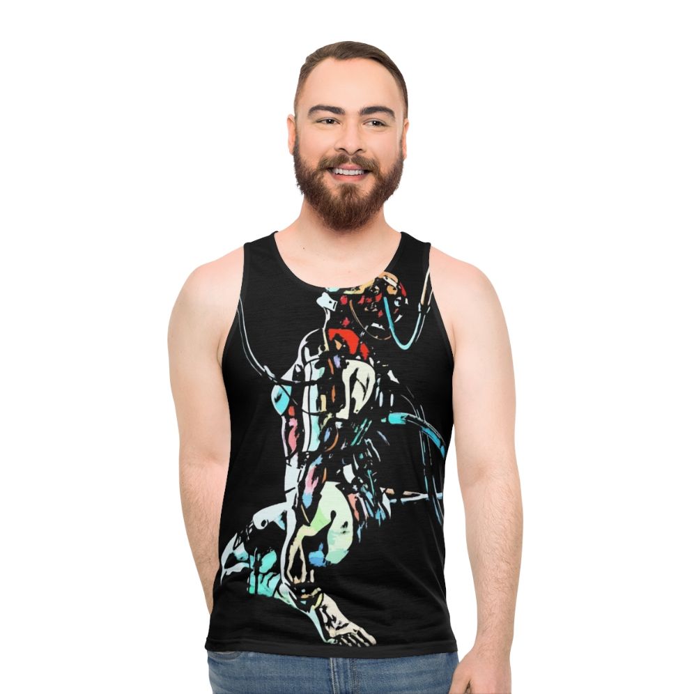 Ghost In The Shell Unisex Cyberpunk Anime Tank Top - men