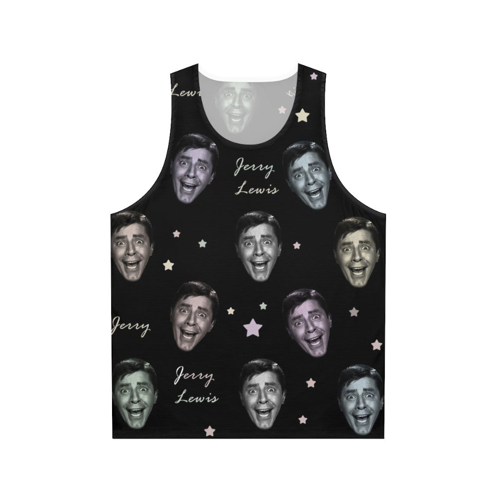 Jerry Lewis Unisex American Flag Tank Top