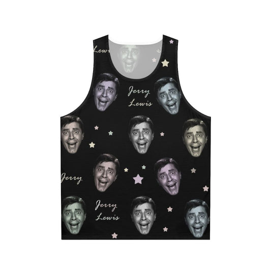 Jerry Lewis Unisex American Flag Tank Top