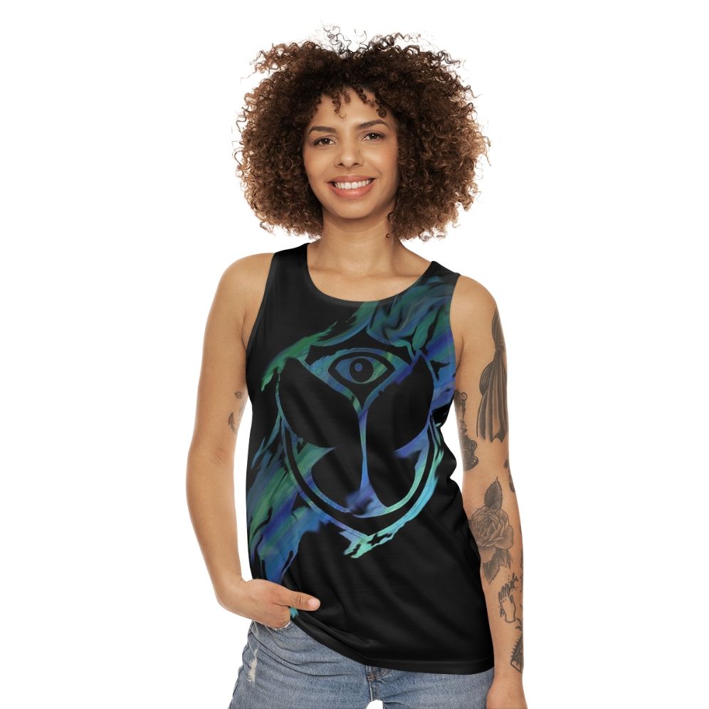 Tomorrowland 2023 & 2024 Peacock Unisex Tank Top - women