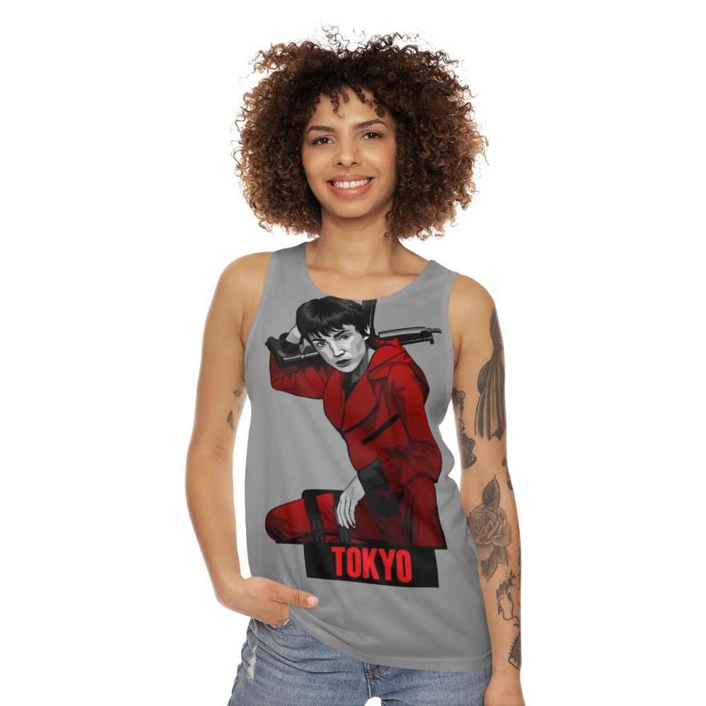 Money Heist Tokyo Unisex Tank Top - women