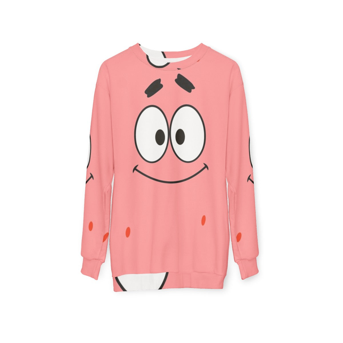 Patrick Star from Spongebob Squarepants Cartoon Sweatshirt - hanging