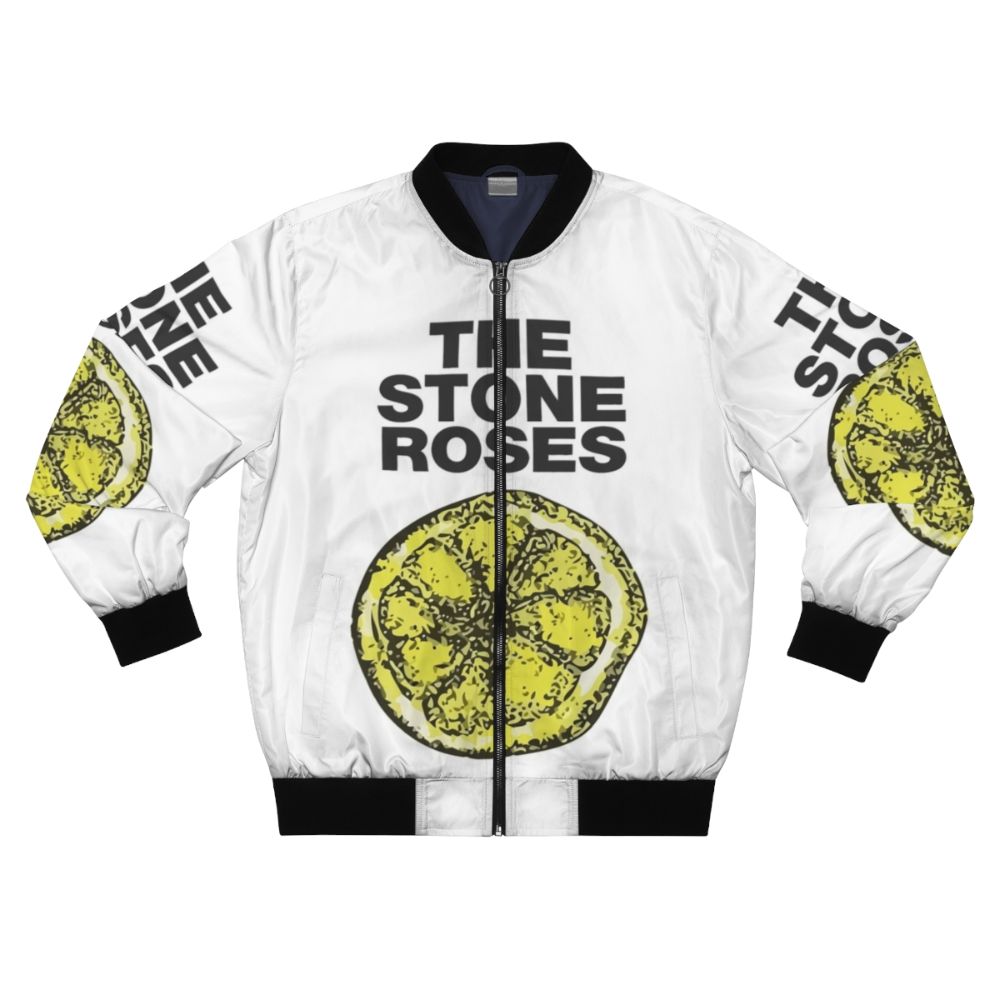 The Stone Roses Lemon Bomber Jacket - Music Merch