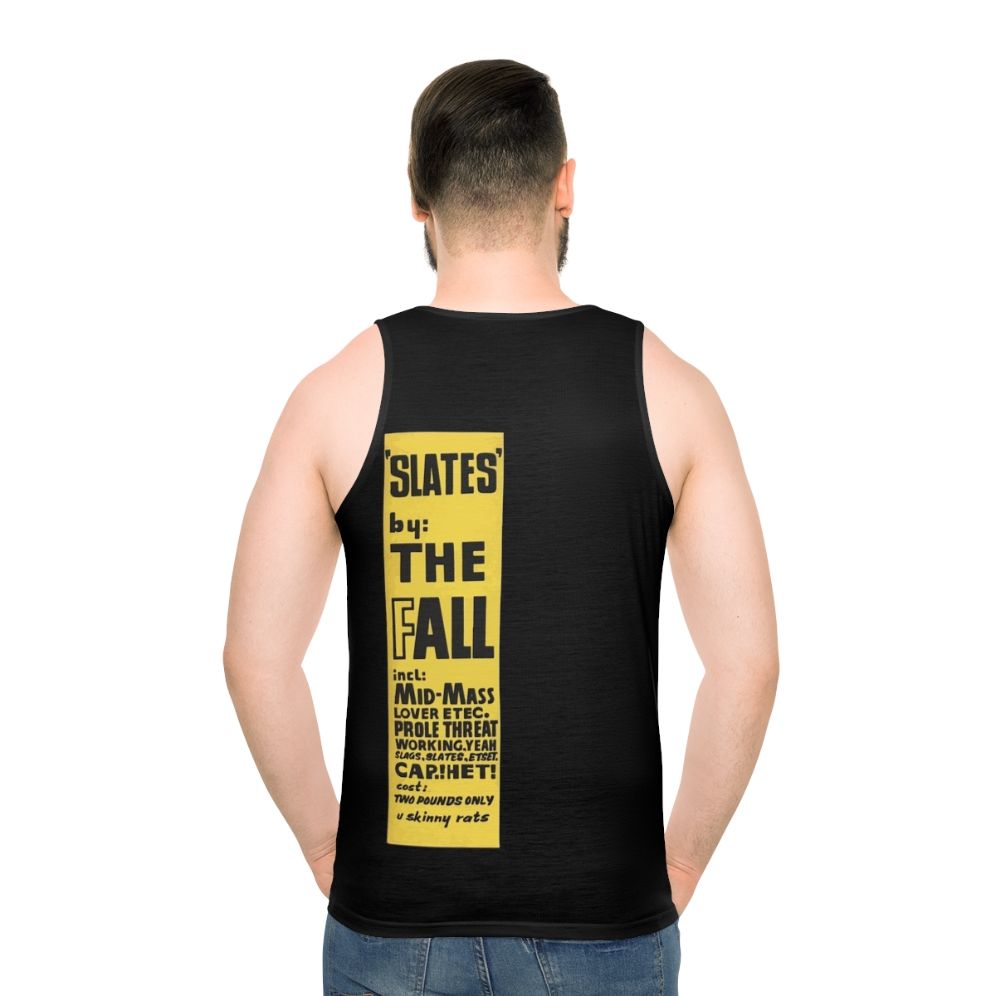 The Fall Band Mark E Smith Punk Rock Unisex Tank Top - men back