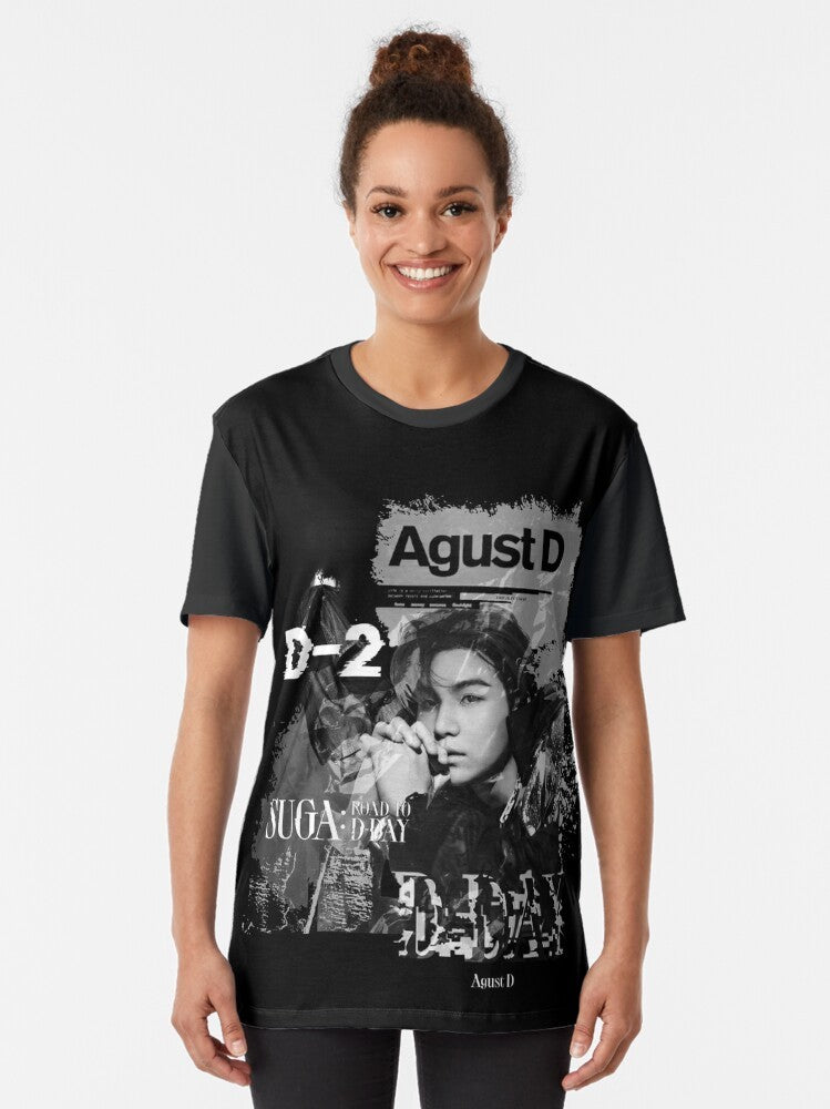 BTS Suga / Agust D Concert Tour Graphic T-Shirt - Women