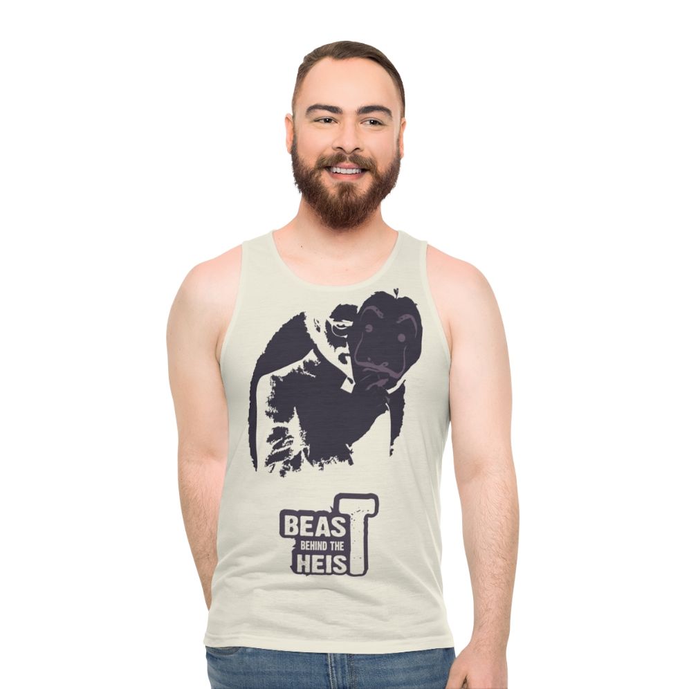 Money Heist Inspired Unisex Tank Top - men