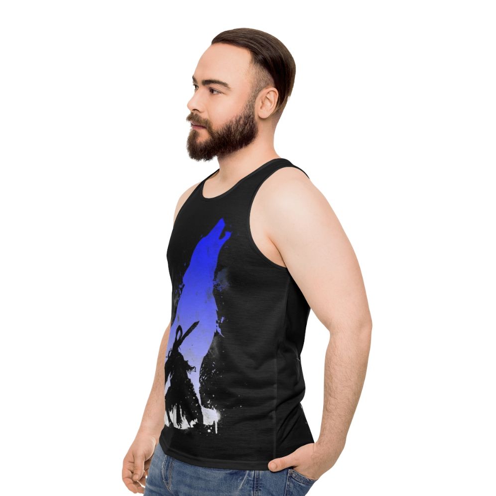 Artorias the Walker of Abyss Dark Souls Unisex Tank Top - men side