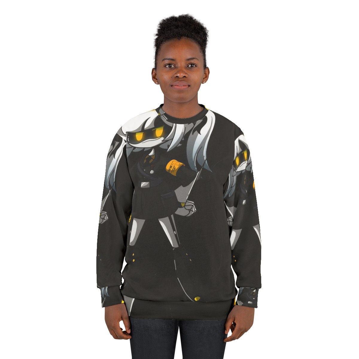 Murder Drones Sweatshirt with Robot Design - women