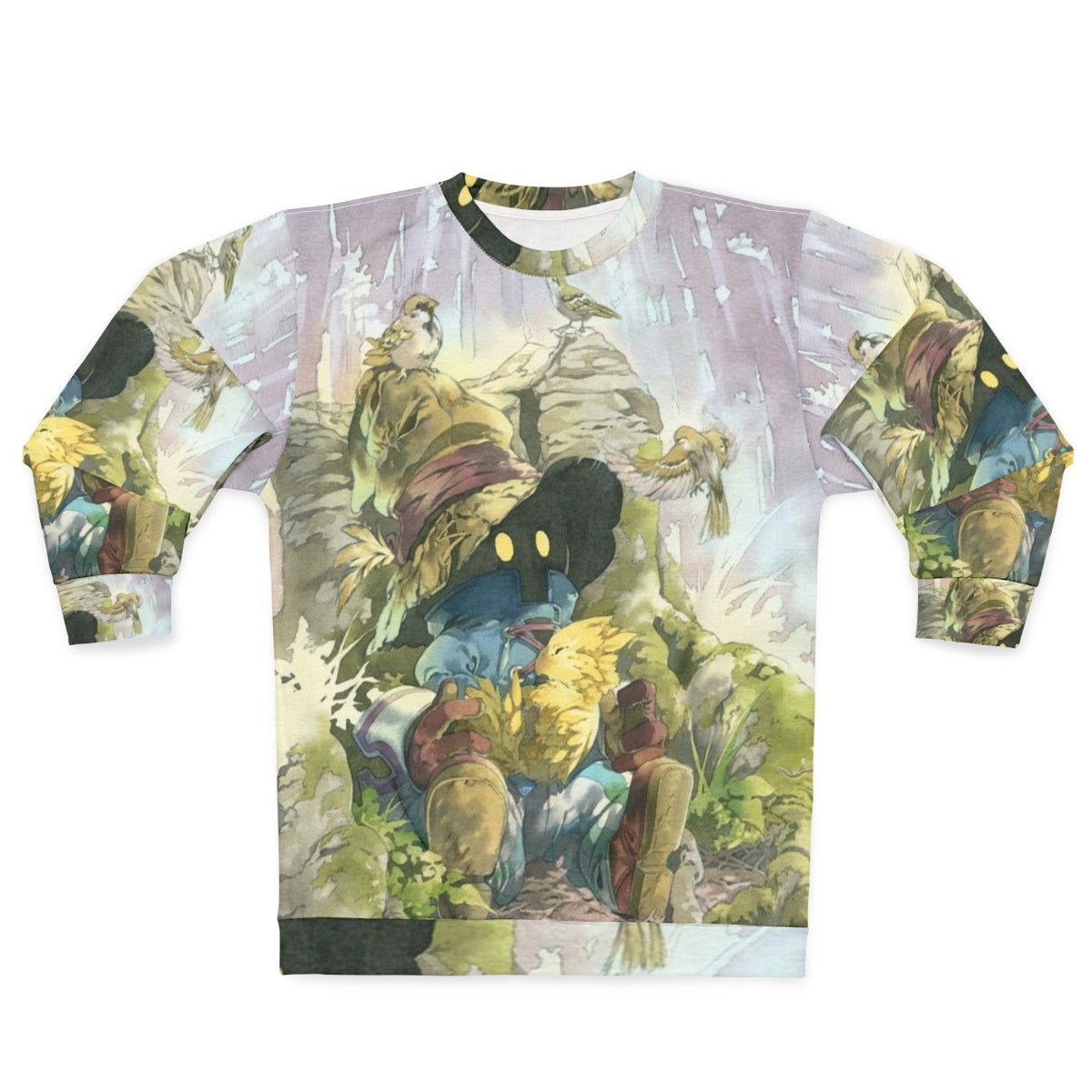 Vivi Rain Fantasy Sweatshirt, Final Fantasy IX Inspired Apparel