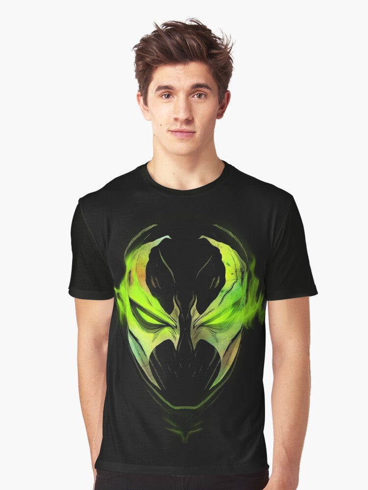 Lithium Hellspawn Superhero Graphic T-Shirt - Men