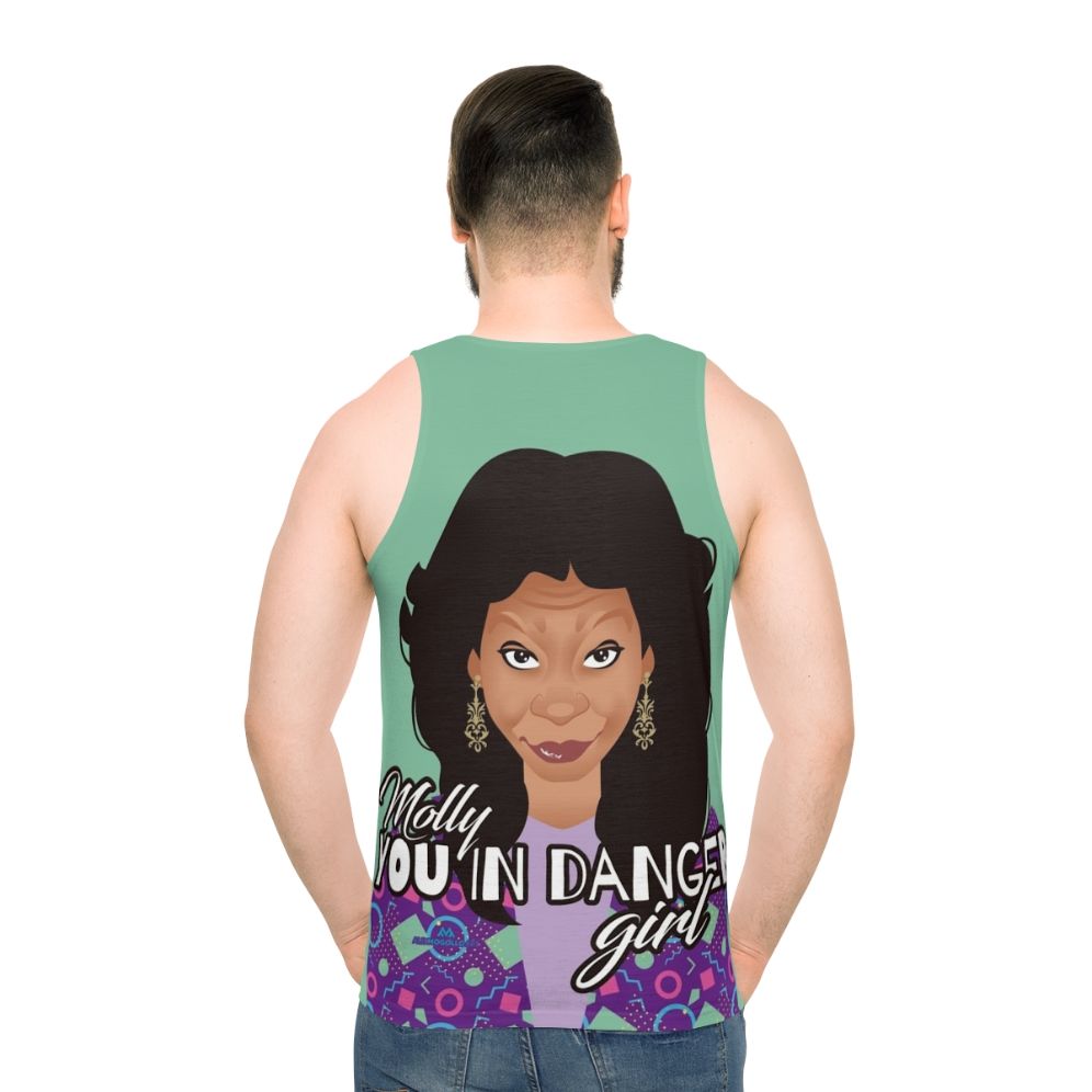 Molly Unisex Tank Top Inspired by Ghost Movie - men back