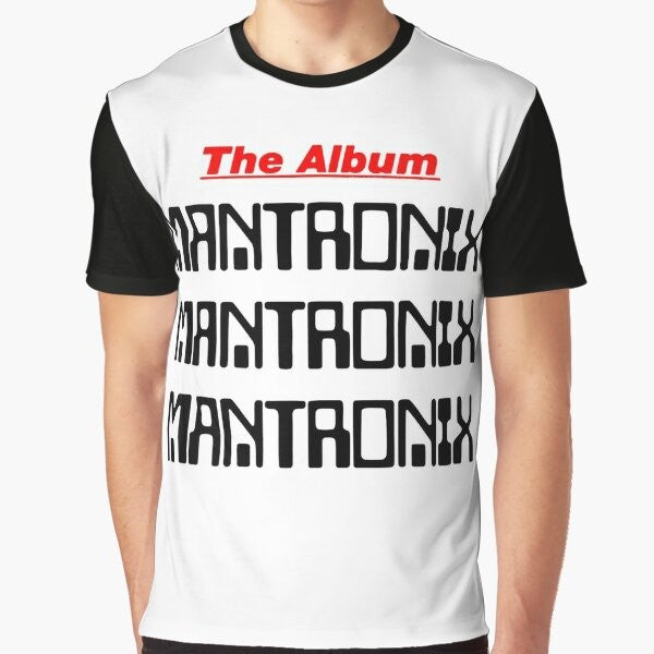 Vintage Mantronix graphic t-shirt with retro 80s/90s hip hop design