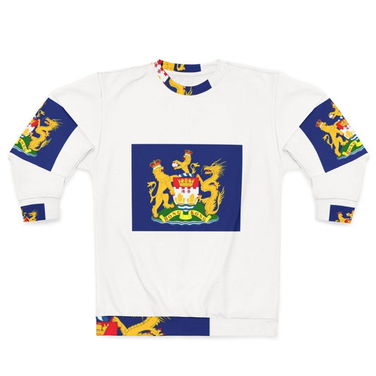 Hong Kong Autonomy Movement Flag Sweatshirt