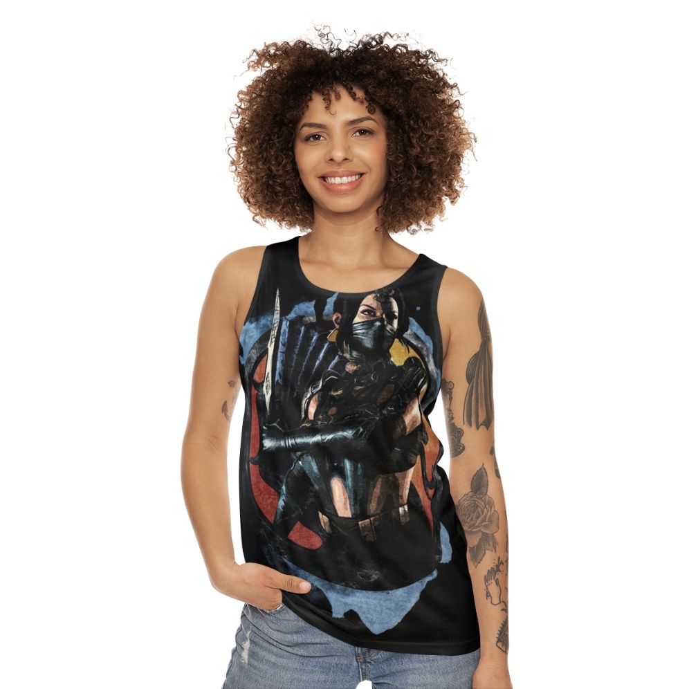 Mortal Kombat Kitana Unisex Gaming Tank Top - women