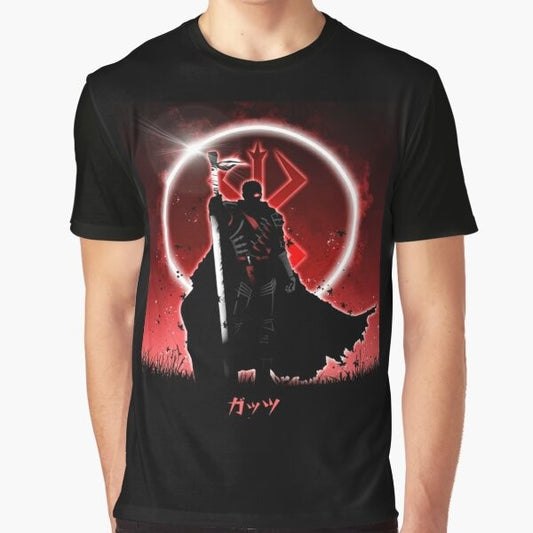 Berserker Guts from the Anime Berserk Graphic T-Shirt