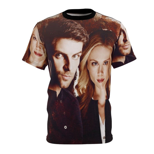 Grimm-inspired t-shirt featuring Nick Burkhardt and Adalind Schade