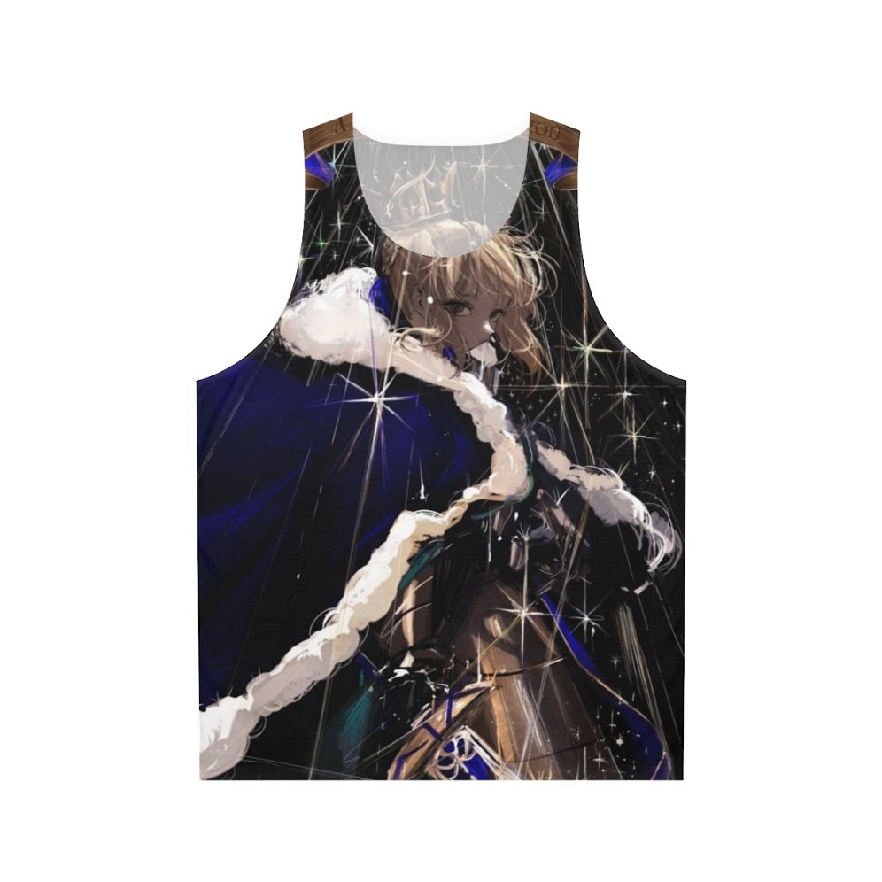 Saber Fate Grand Order anime character unisex tank top