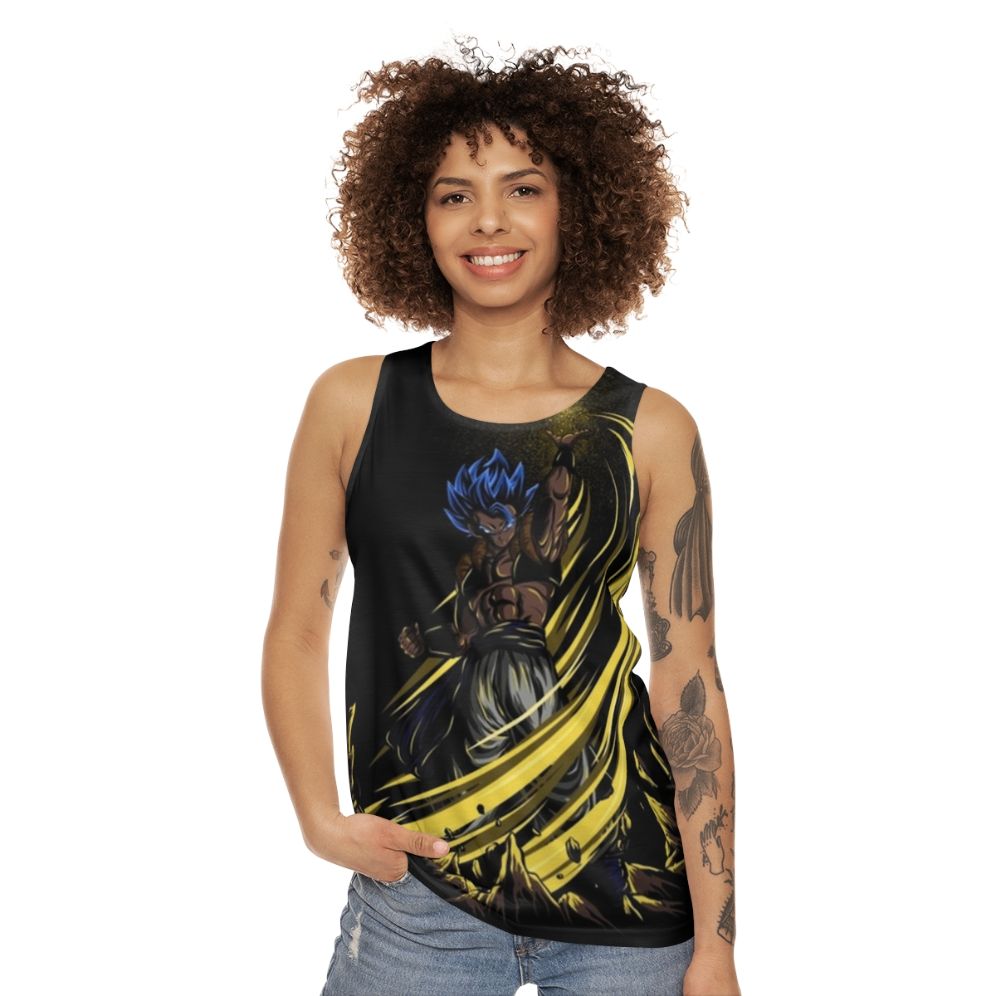 Dragonball Super Saiyan Blue Unisex Tank Top - women