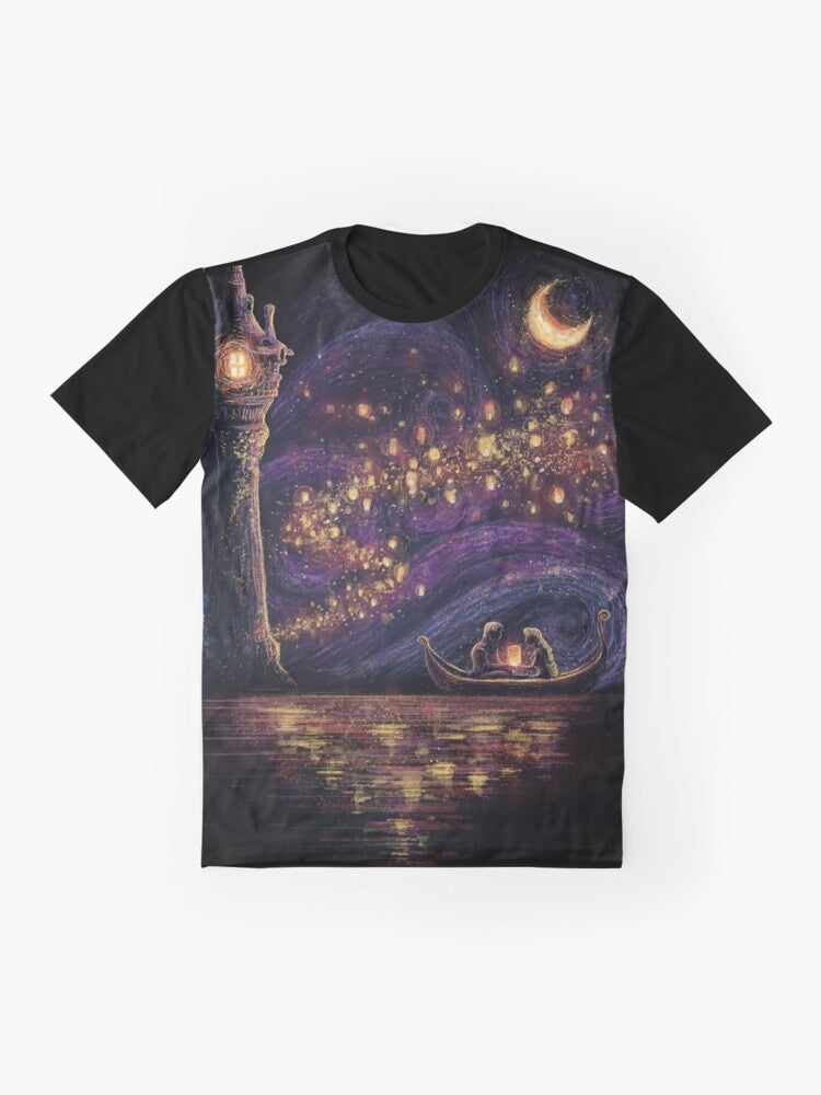 Disney Tangled Lanterns of Hope Graphic T-Shirt - Flat lay