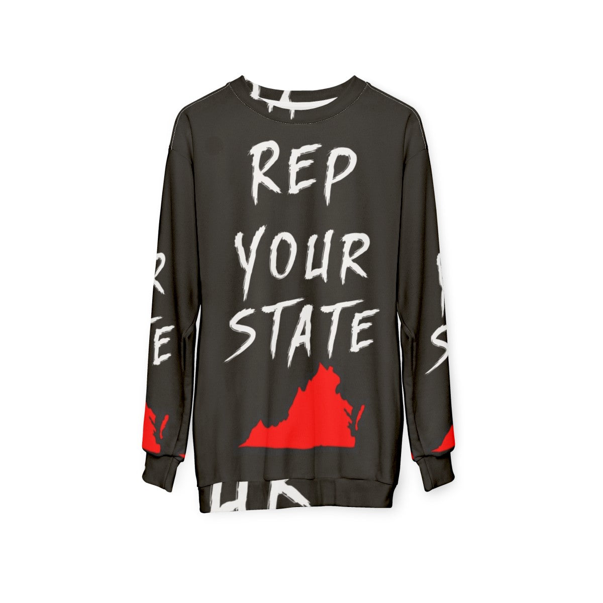 Virginia State Pride Sweatshirt - hanging