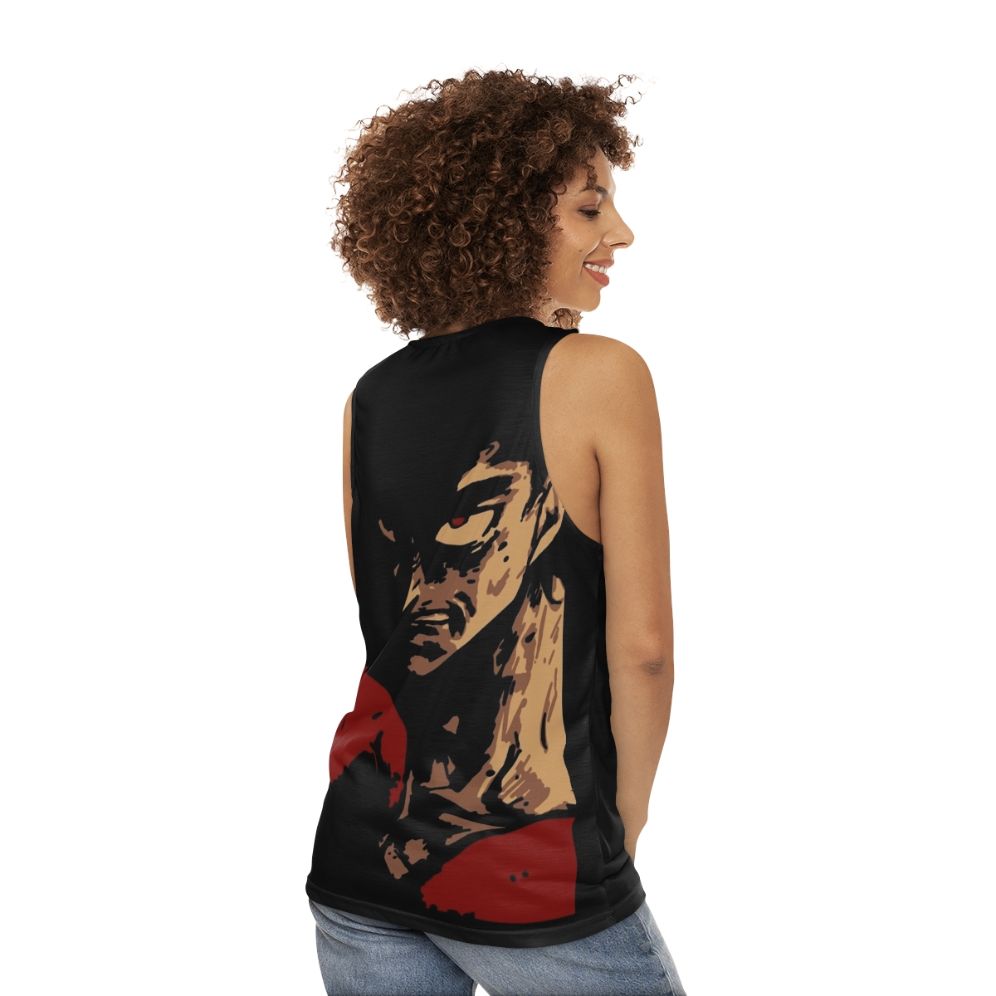 Retro Vintage Hajime No Ippo Unisex Tank Top - women back