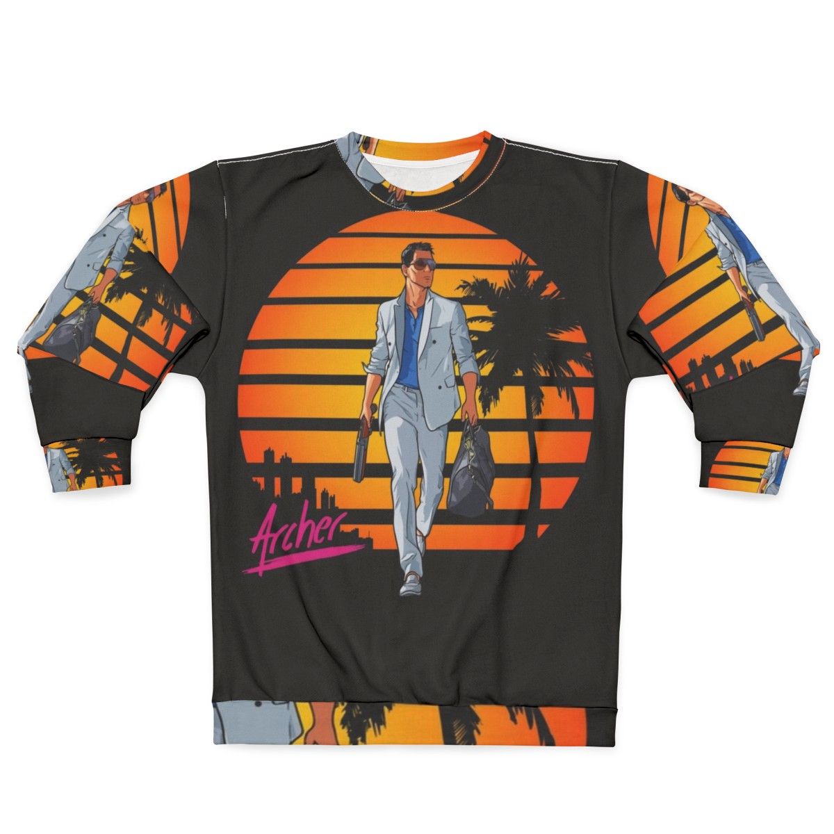 Archer Vice City 80s-inspired Sweatshirt