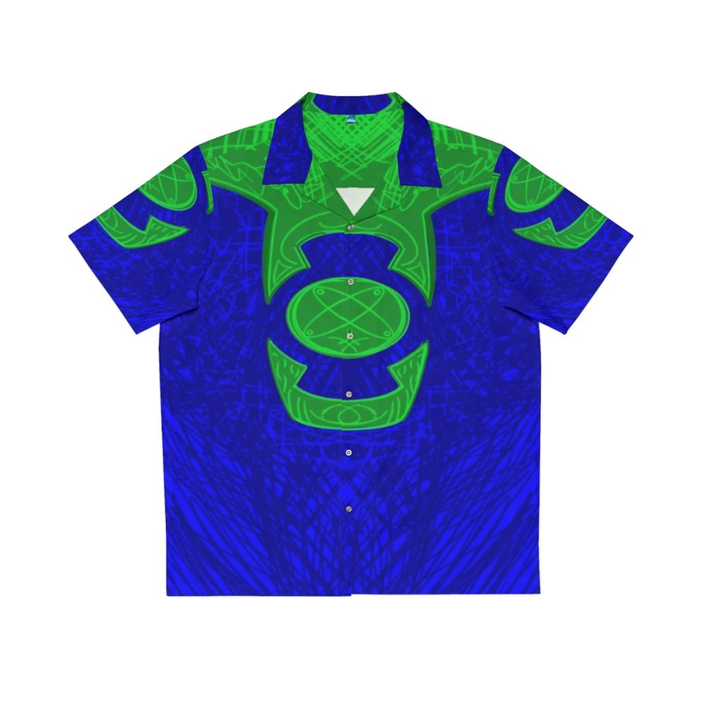 Ionic Redux Green Lantern Hawaiian Shirt