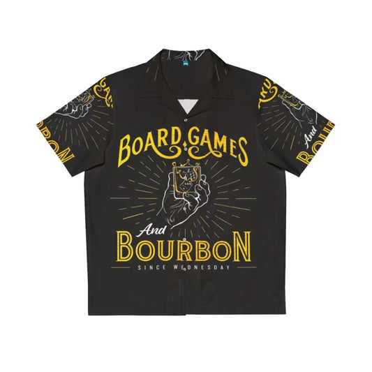 Board Games and Bourbon Hawaiian Shirt